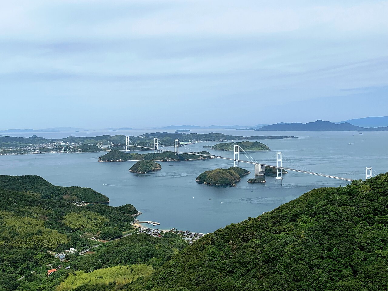 島波海道的來島海峽大橋
