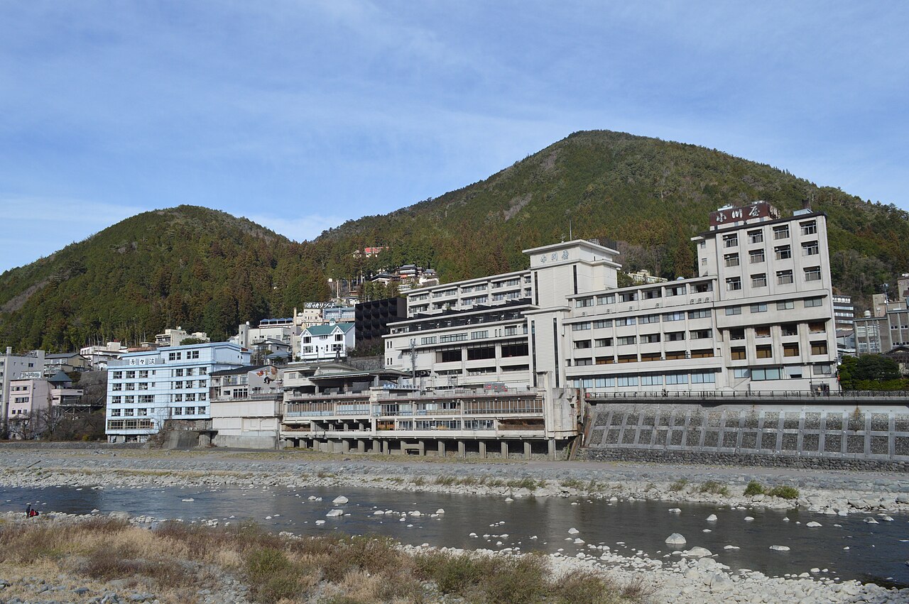 飛驒川和下呂溫泉的旅館