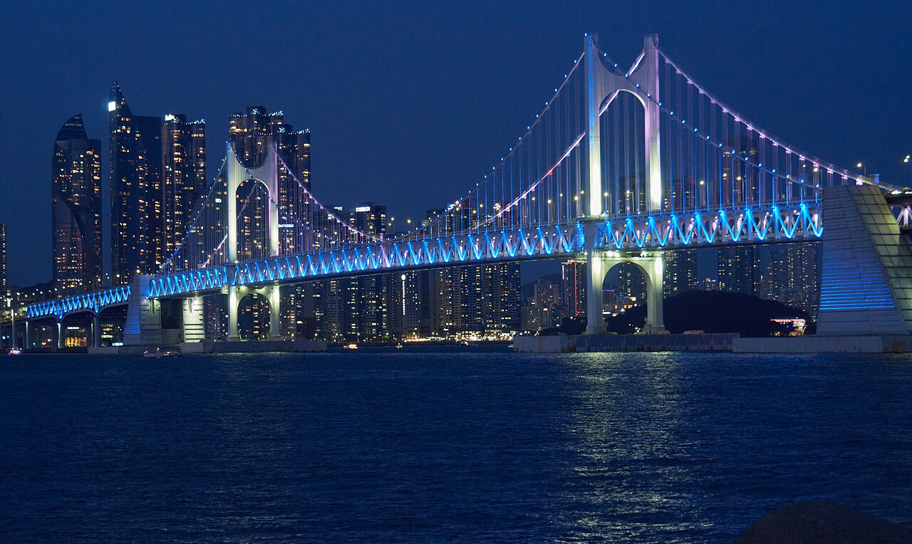 廣安大橋夜景