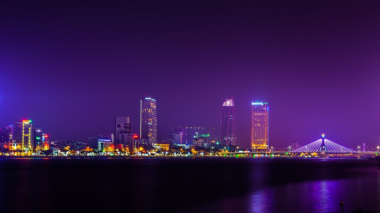 峴港市區與韓江
